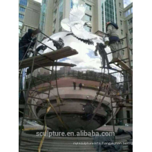 Urban large outdoor stainless steel 304L balls metal large sphere for sale